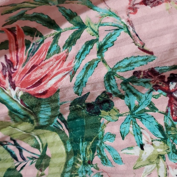 H&M FLORAL MAXI SKIRT SIZE 0 - Picture 2 of 7